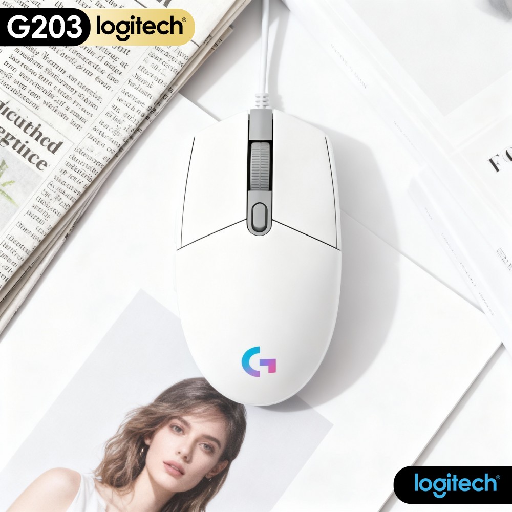 Logitech Mouse G203 - Mouse da Gaming Cablato Logitech G203,