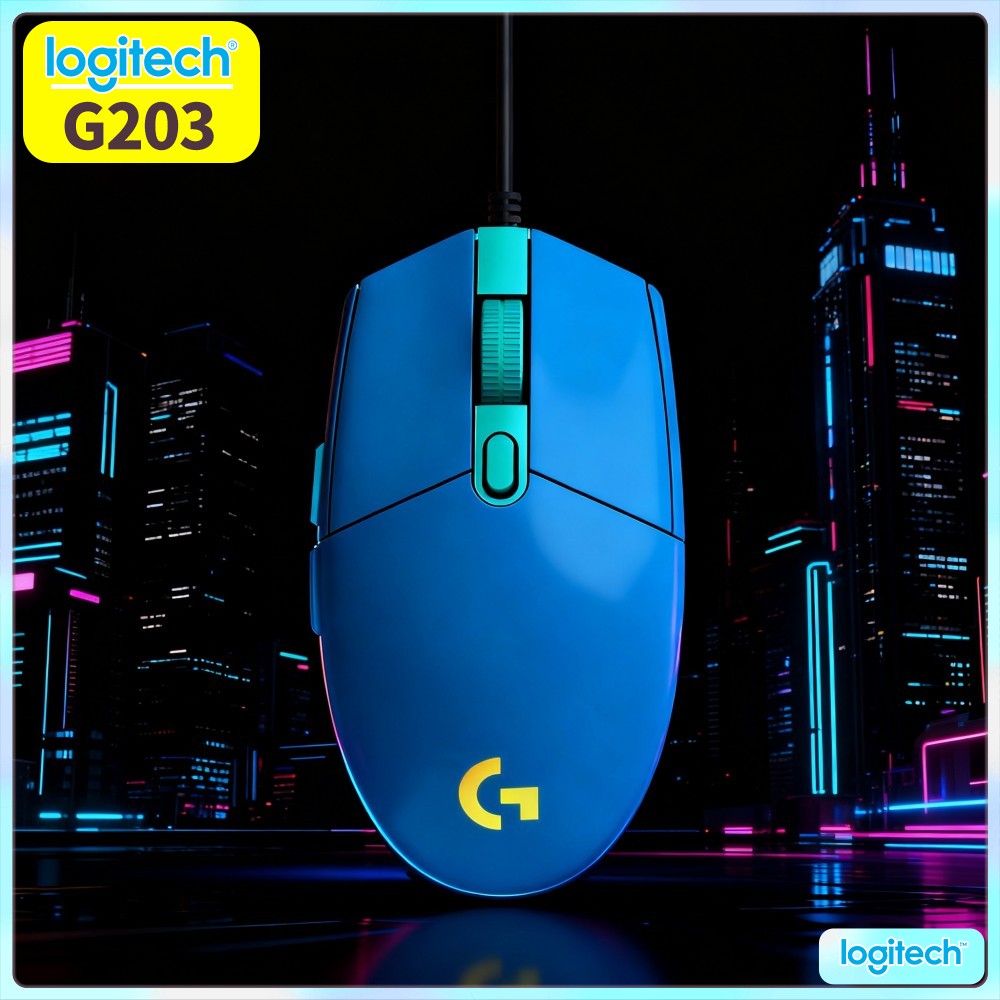 Logitech Mouse G203 - Mouse da Gaming Cablato Logitech G203,