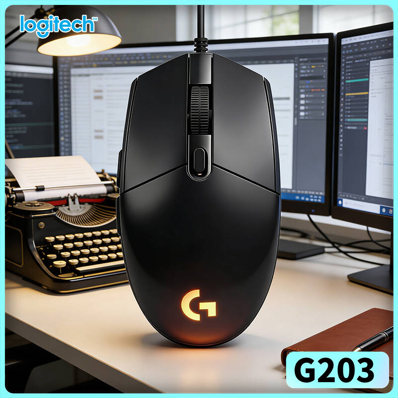 Logitech Mouse G203 - Mouse da Gaming Logitech G203 LIGHTSYNC,