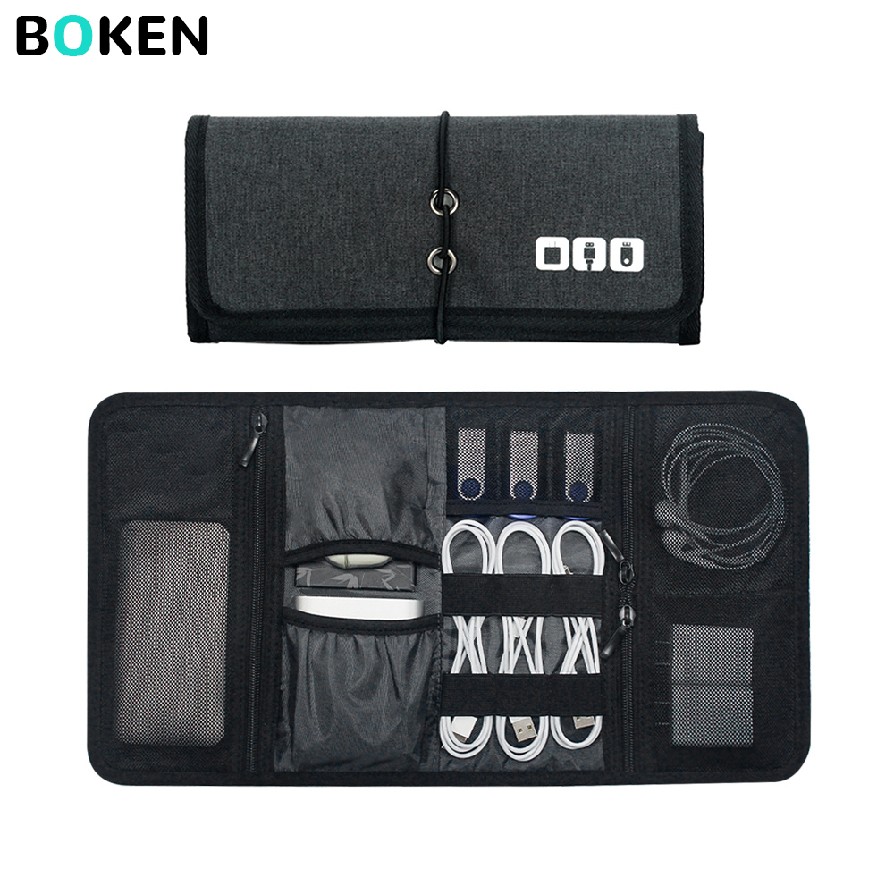 Tech Accessories Store - Borsa Organizer per Accessori Elettronici, Custodia