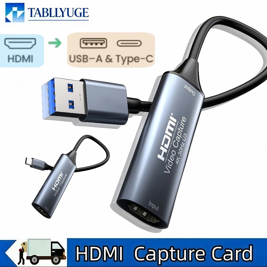 Usb C To Hdmi - Scheda di acquisizione video USB-C 2.0/3.0