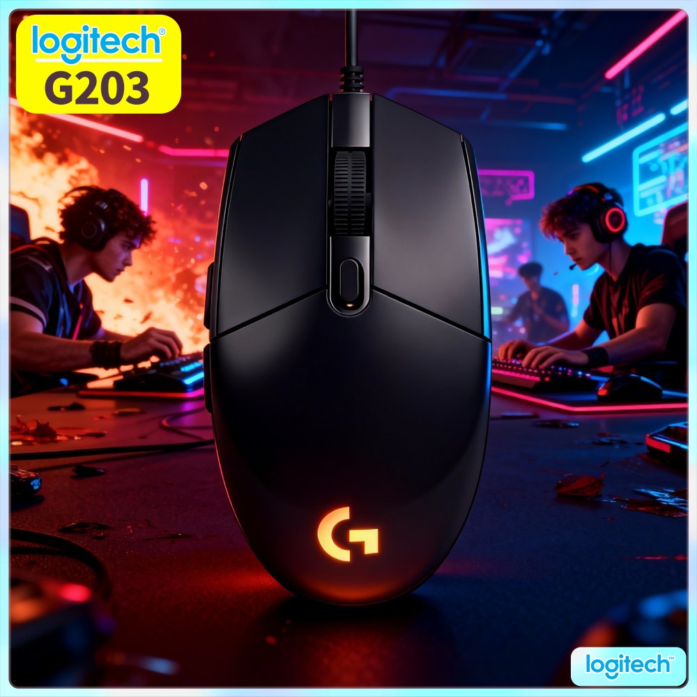 Logitech Mouse G203 - Mouse da Gaming Cablato Logitech G203,