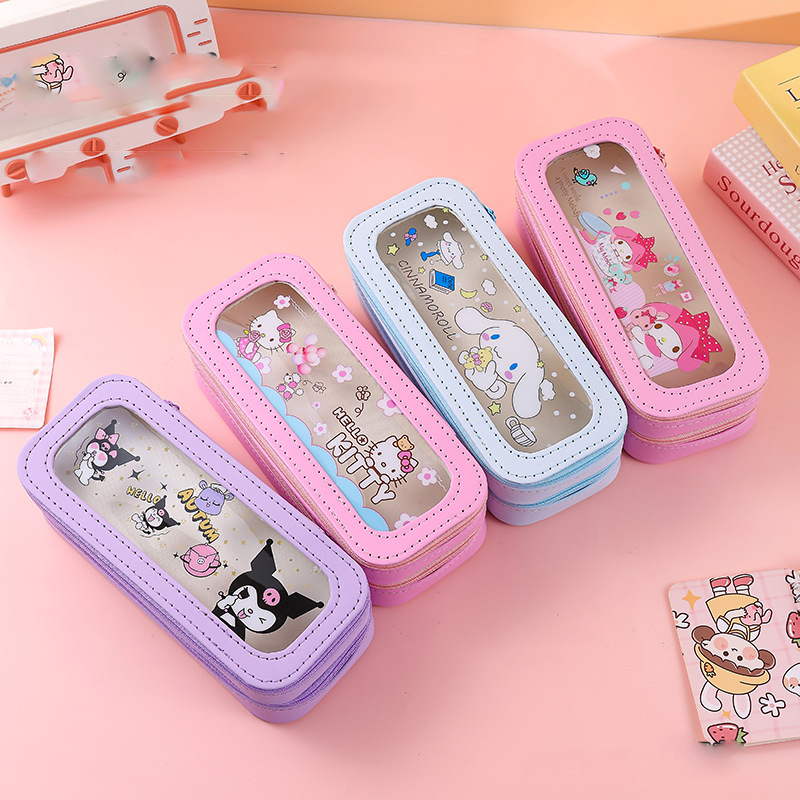 Kawaii Tech Accessories - Scatola per cancelleria a tema cartoni