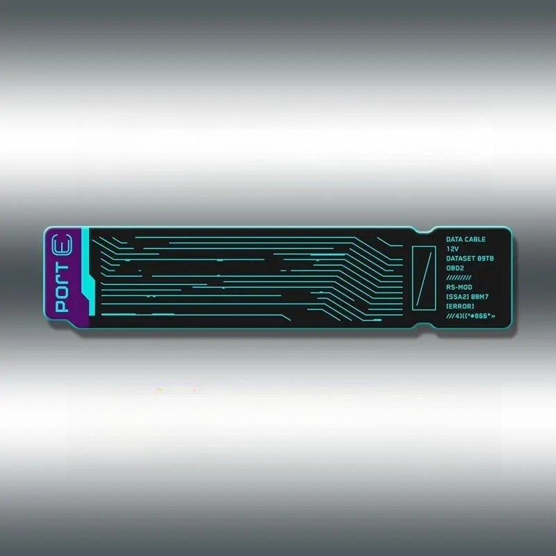 1 adesivo grafico Cyberpunk Te - Tech Gear Accessories recensione e prezzo