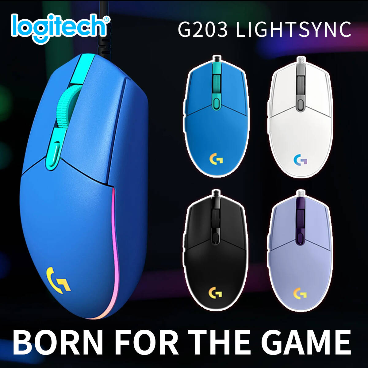 Mouse da Gaming Cablato Logite - Logitech Mouse G203 recensione e prezzo