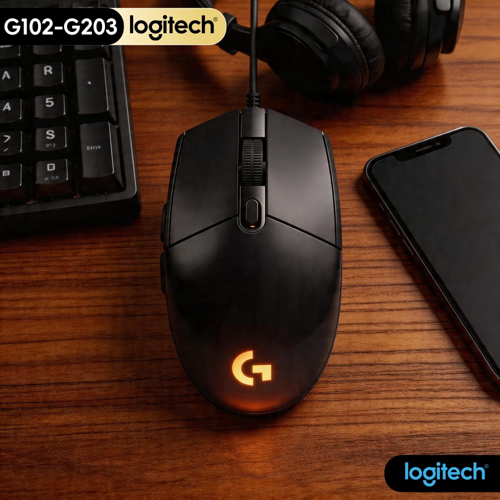 Mouse da Gaming Logitech G102  - Logitech Mouse G203 recensione e prezzo