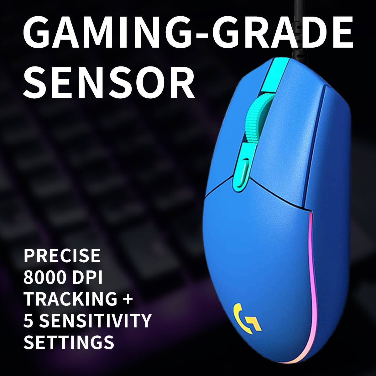 Mouse da Gaming Cablato Logite - Logitech Mouse G203 recensione e prezzo