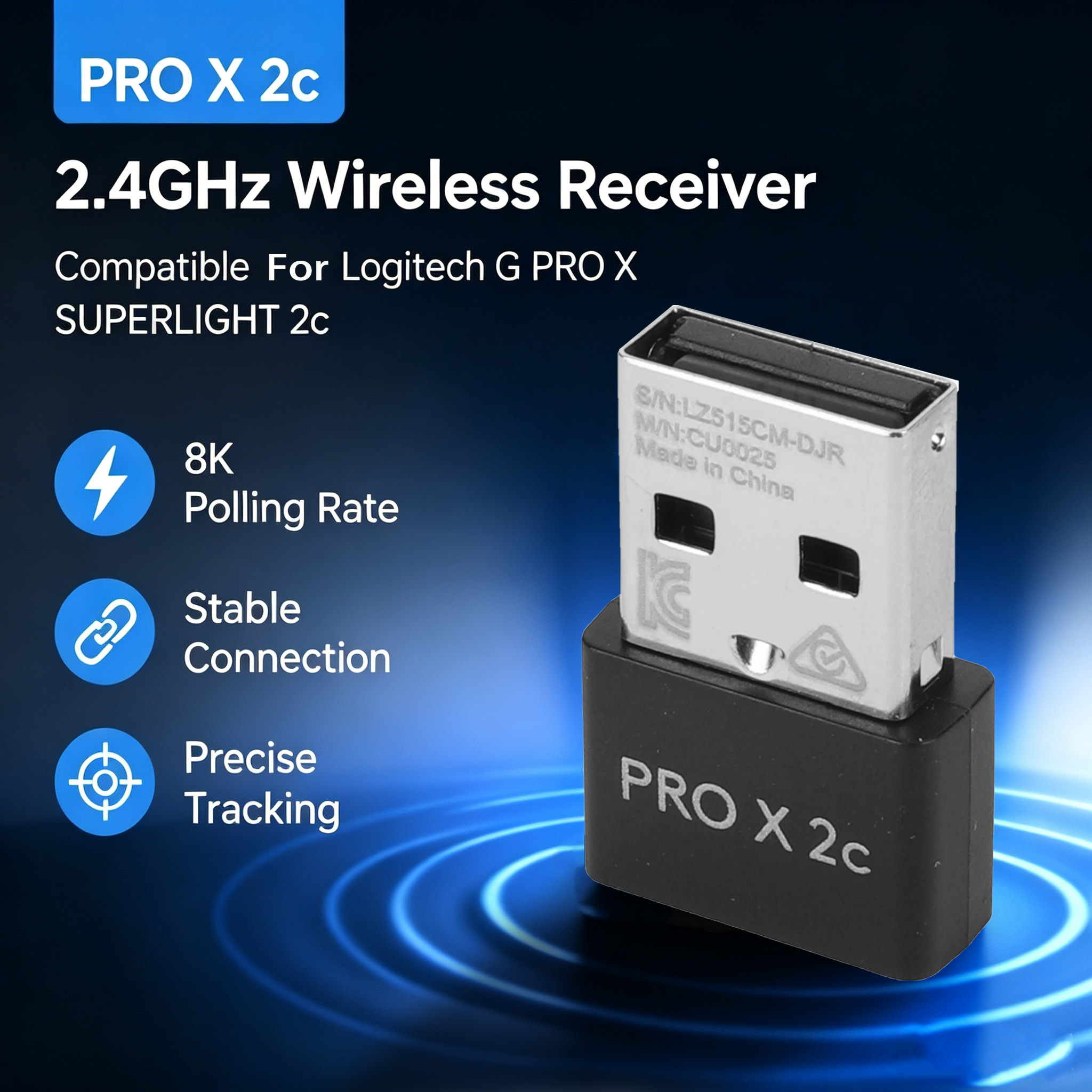 Ricevitore pratico e compatibi - Logitech Mouse G Pro X Superlight recensione e prezzo